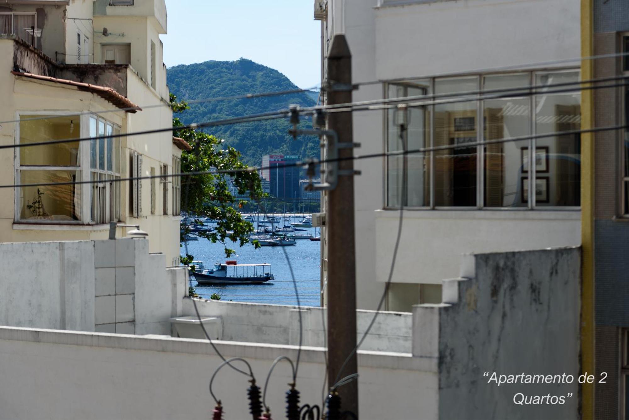 2 Quartos Na Urca Com Vista Baia De Guanabara A 700m Pao De Acucar Com Cozinha Completa E Wi-fi - Bares, Restaurantes E Comercio Local A Poucos Metros Apartamento Río de Janeiro